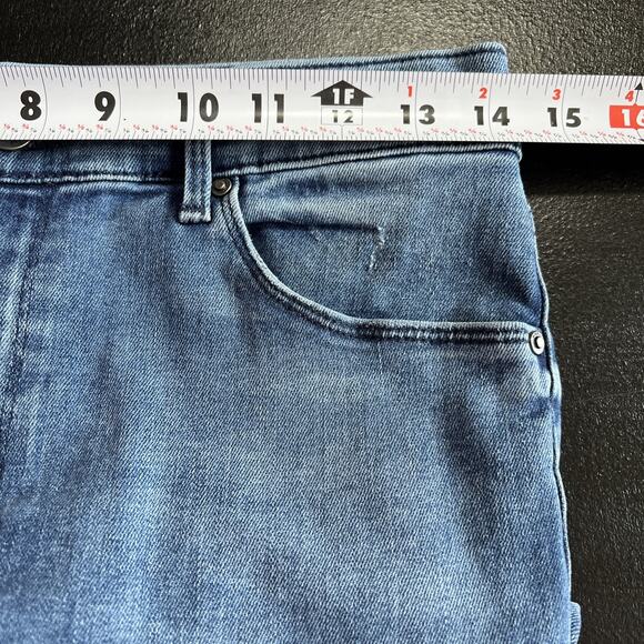 Mott & Bow Jeans Women 28x28 Blue High Rise Skinny Light Wash Stretch Denim - Picture 10 of 13